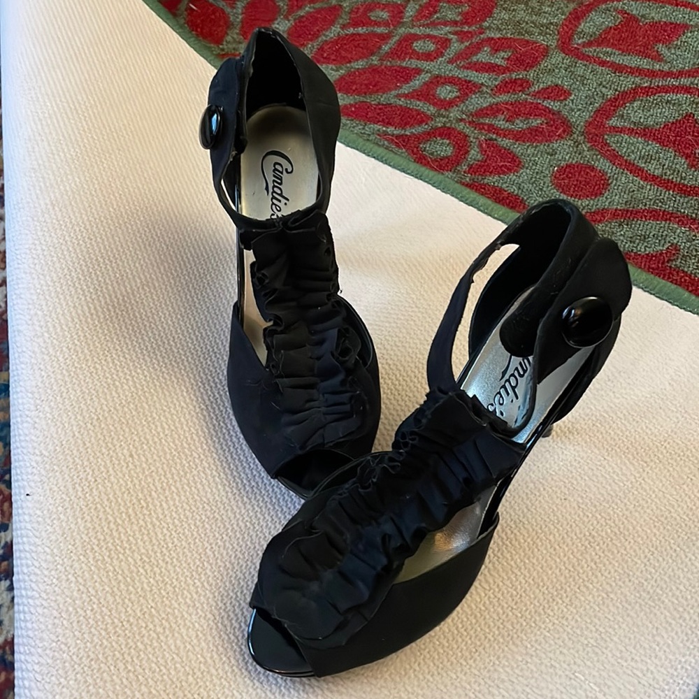 Candie’s Spike Heels. 🍬🍬🍭🍬🍬 Size 7.5 Black